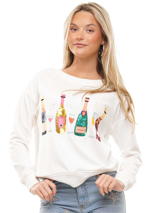 Wine Glass Sweater
